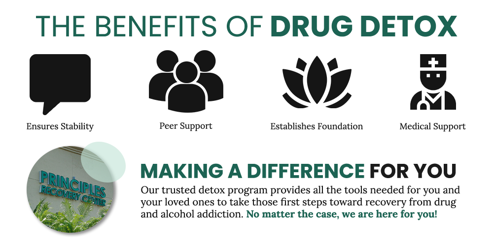 The benefits of drug detox